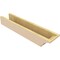 Ekena Millwork 6in. W x 4in. H x 28in. L Moab Woodgrain TimberThane Rafter Tail, Primed Tan RFTUR06X04X28MOARCPR - alternate 6